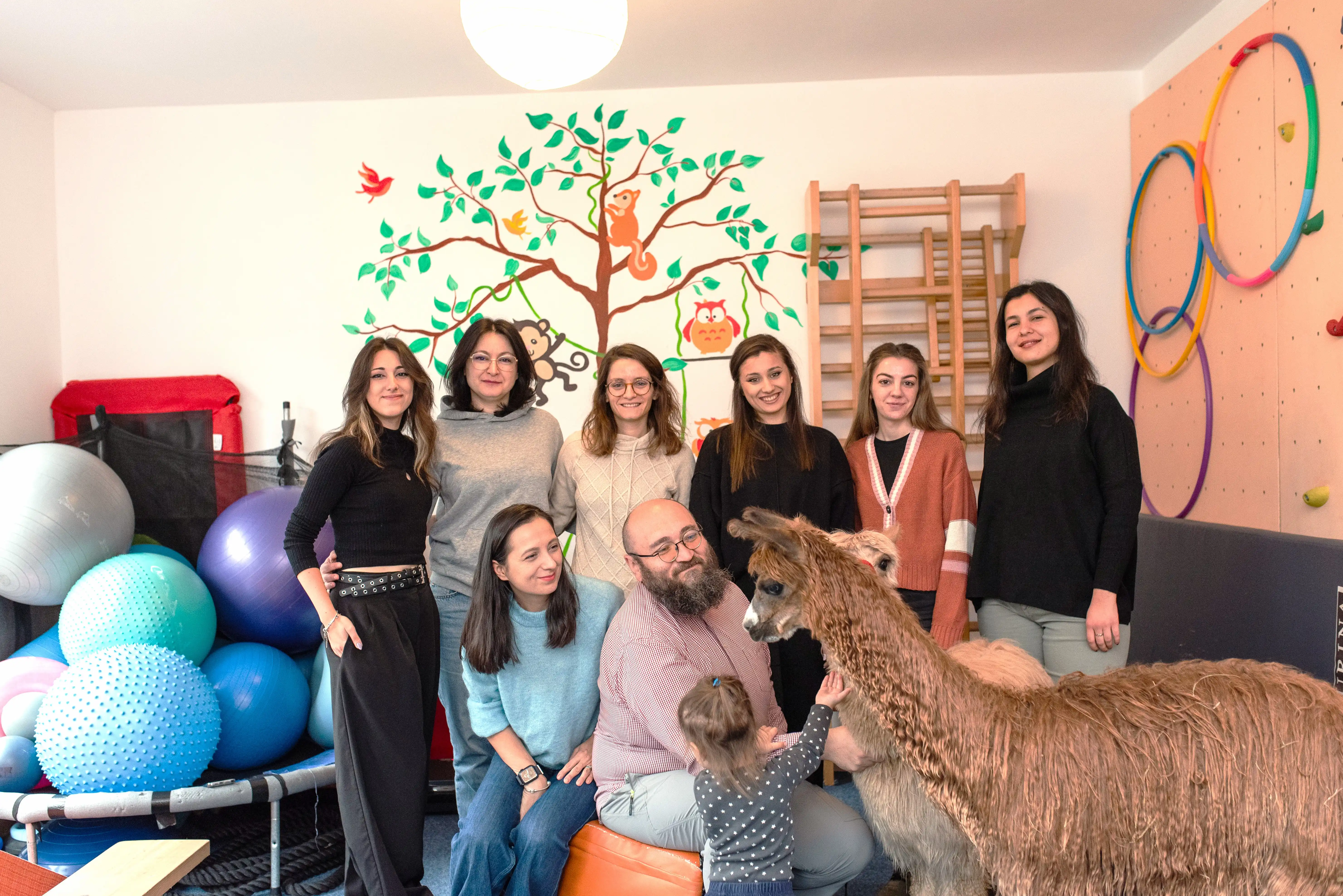 Echipă Dog Assist în lucru